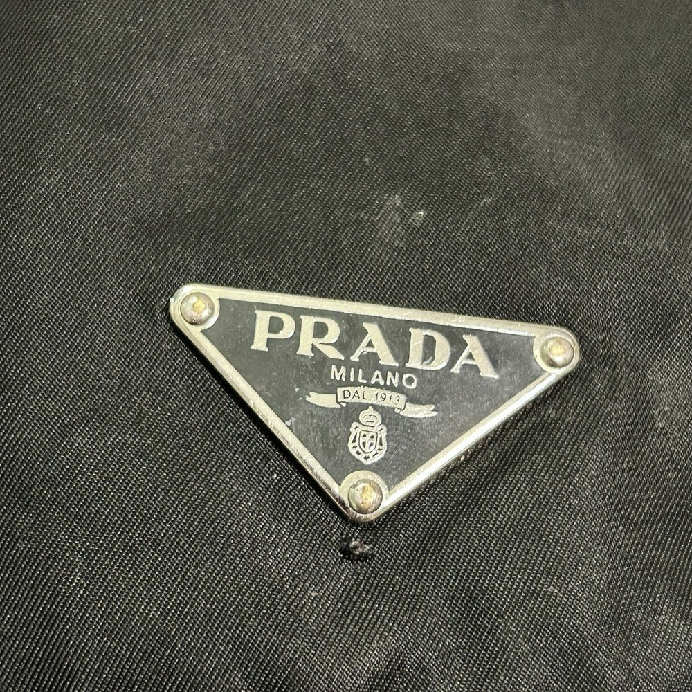 Prada vela black nylon messenger bag purse crossbody designer luxury Read - Picture 4 of 16